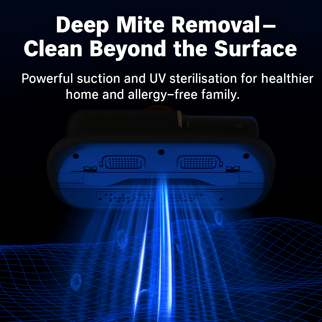 UV Handheld Vacuum Cleaner | DustKiller Family Anti-Allergy Mite Remover