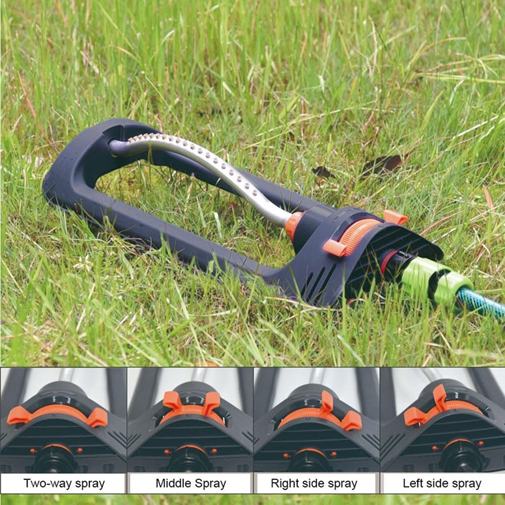 Ultimate Sprinkler System | Oscillating Lawn Sprinkler with Adjustable Spray Modes | Efficient Watering for Large Areas 4