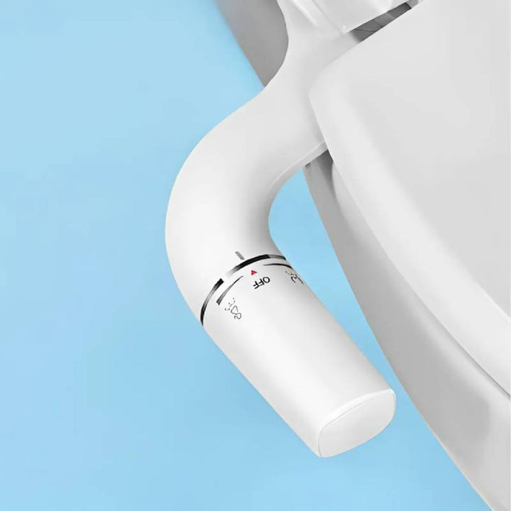 Ultra-Thin Bidet Attachment | Dual Spray Nozzles | Adjustable Pressure | Fits Standard Toilets