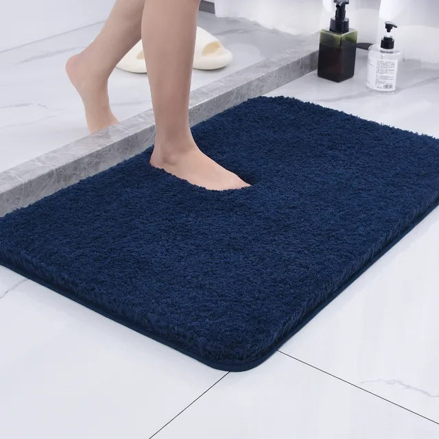 Ultra Soft Bath Mat | Quick Dry Anti Slip Absorbent 0