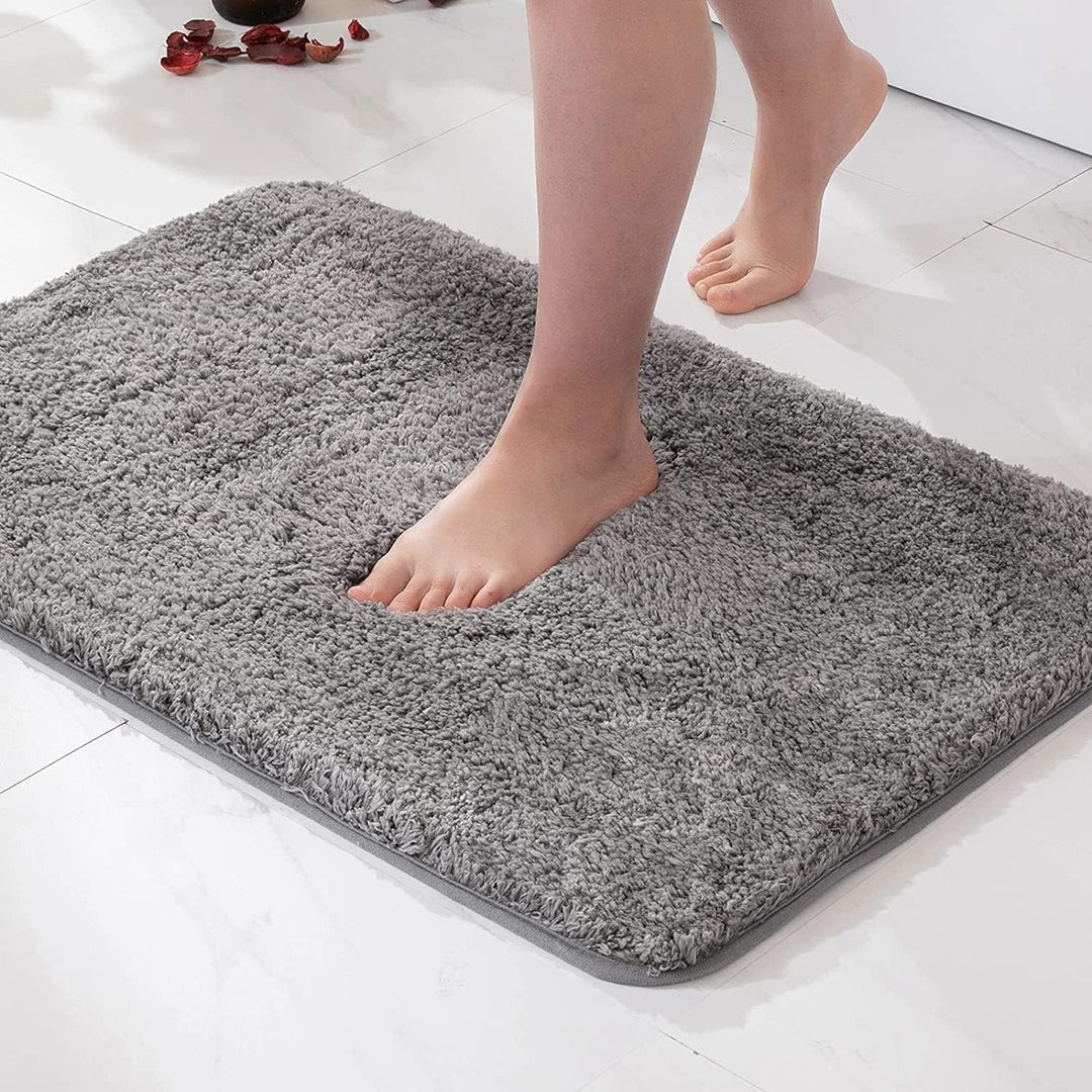 Ultra Soft Bath Mat | Quick Dry Anti Slip Absorbent 7