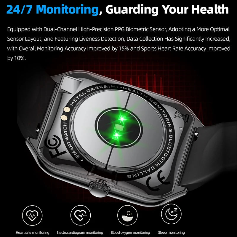 Ultra Thin Smart Watch with 1.96 HD AMOLED Display | 70+ Sports Modes for Active Lifestyle 3
