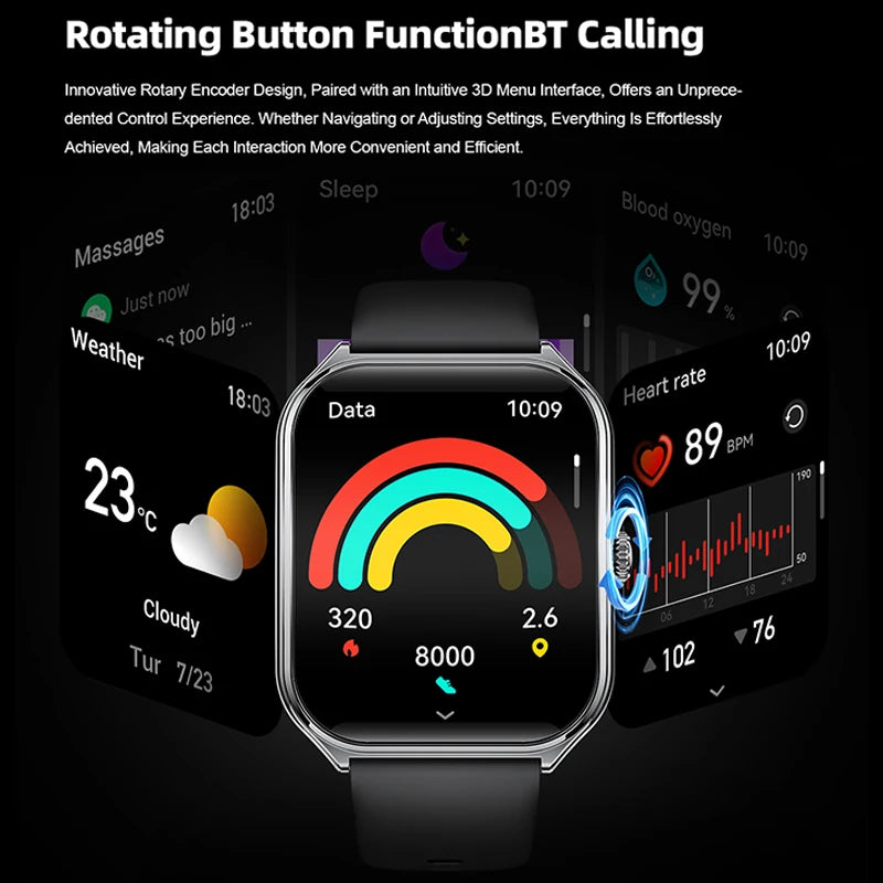 Ultra Thin Smart Watch with 1.96 HD AMOLED Display | 70+ Sports Modes for Active Lifestyle 5