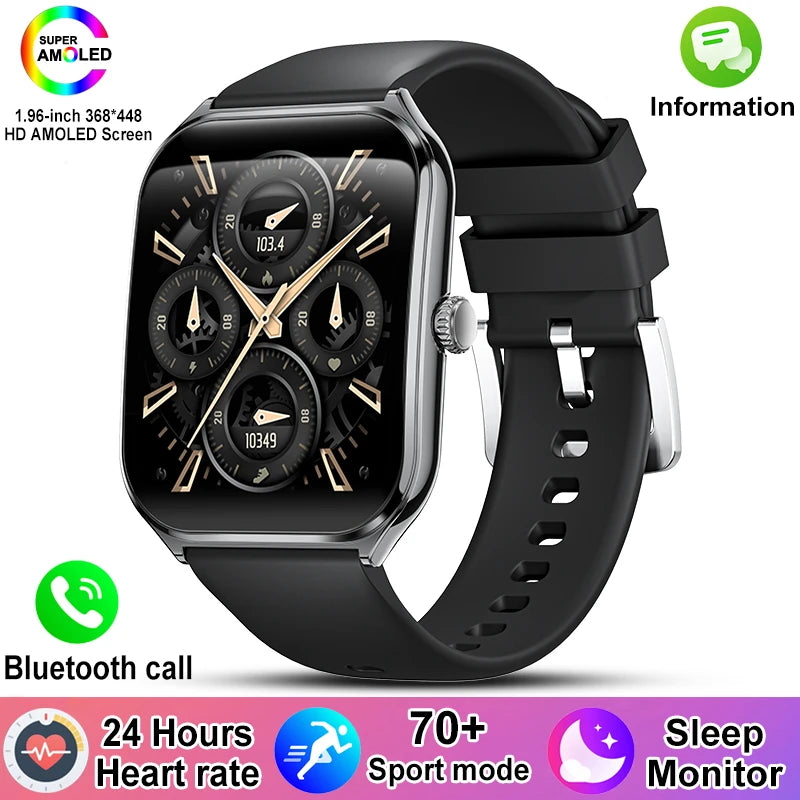 Ultra Thin Smart Watch with 1.96 HD AMOLED Display | 70+ Sports Modes for Active Lifestyle 9