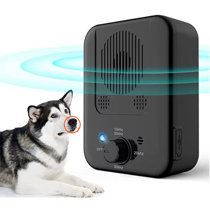Ultrasonic Anti Bark Device | Automatic Bark Control | Outdoor &amp; Indoor | Up to 50ft Range