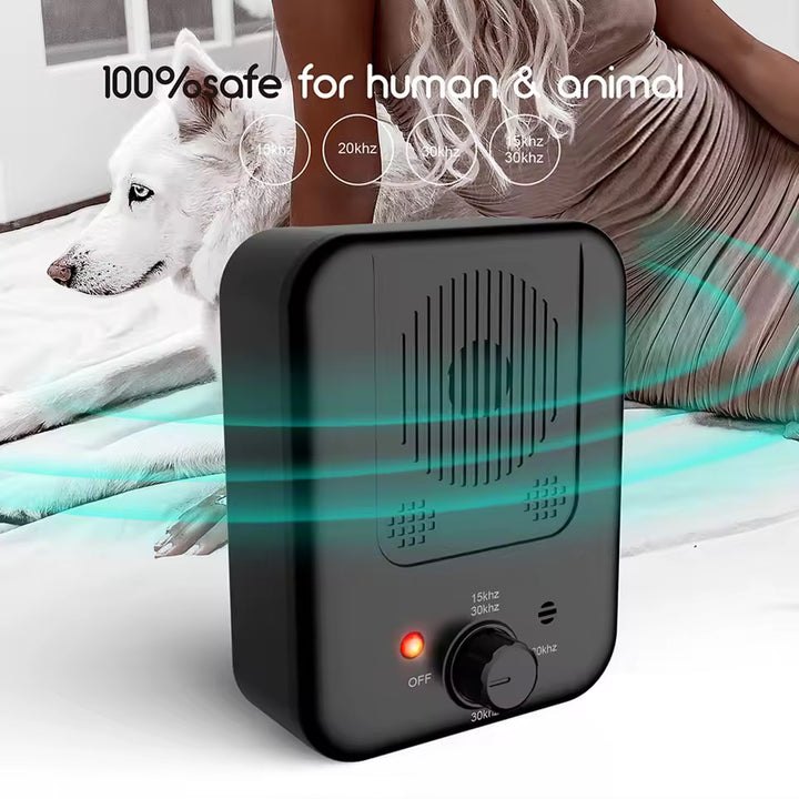 Ultrasonic Anti Bark Device | Automatic Bark Control | Outdoor &amp; Indoor | Up to 50ft Range