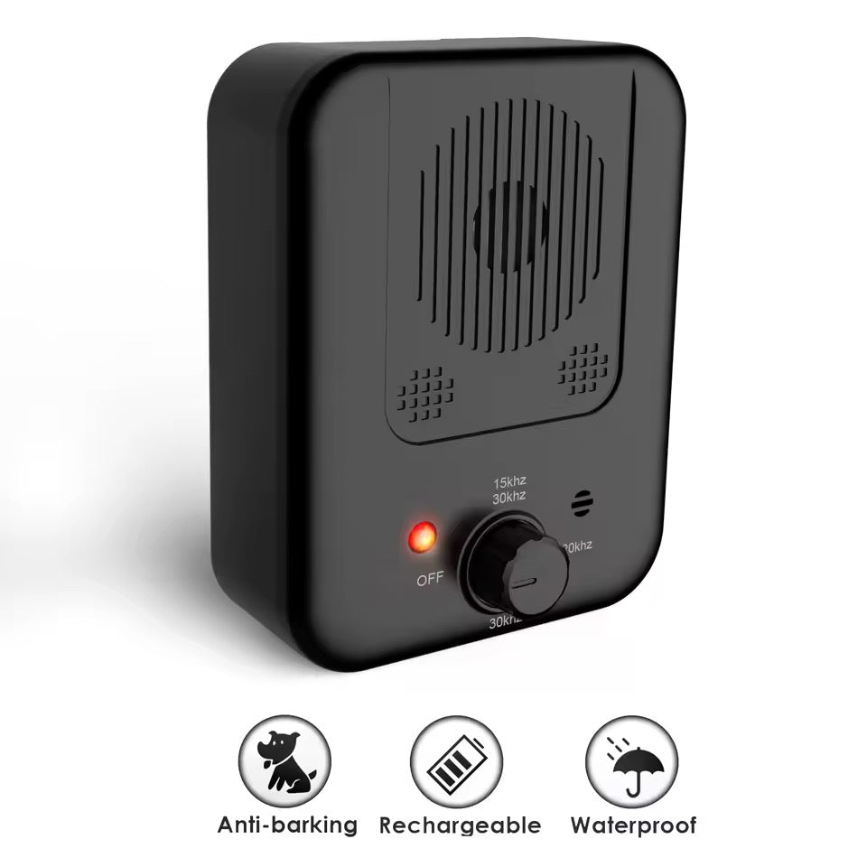 Ultrasonic Anti Bark Device | Automatic Bark Control | Outdoor &amp; Indoor | Up to 50ft Range