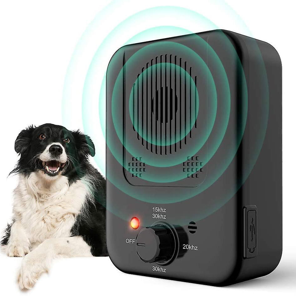 Ultrasonic Anti Bark Device | Automatic Bark Control | Outdoor & Indoor | Up to 50ft Range