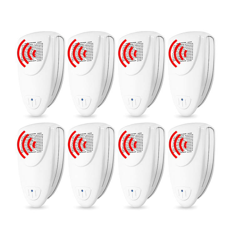 Ultrasonic Pest Repeller Device | Chemical-Free Bed Bug and Insect Deterrent | Safe for Kids and Pets, No Spray Needed