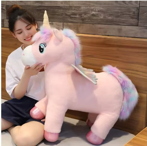Unicorn Plush Toy | Large Soft Cuddly Stuffed Animal For Kids 2