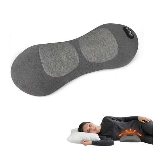 Unilva | 3-in-1 Heated Back Massager with Lumbar Support & Vibration | Relaxation Aid for Everyday Comfort 0