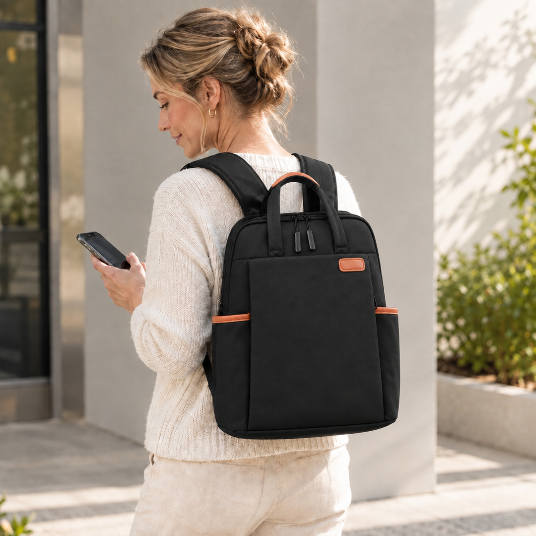 Travel Backpack Anti-Theft Water-Resistant Oxford with Hidden Zip Pocket 1