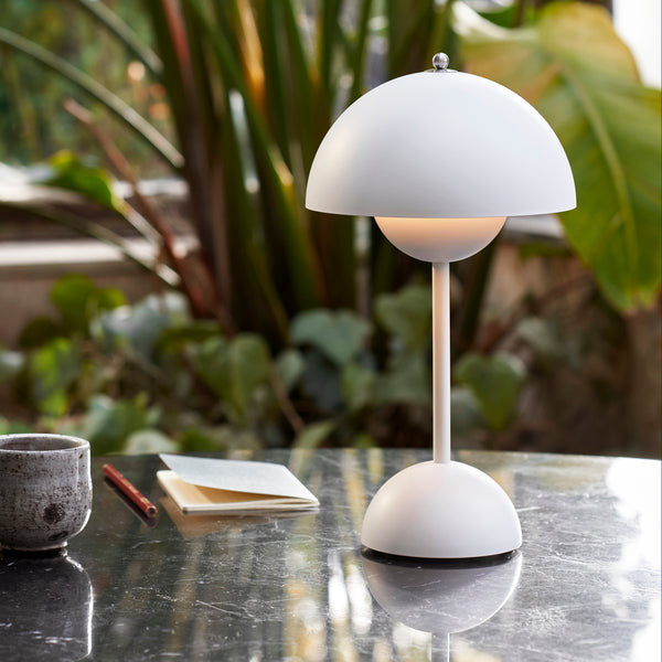 Mushroom Rechargeable LED Table Lamp Touch Dimmer IP44 3