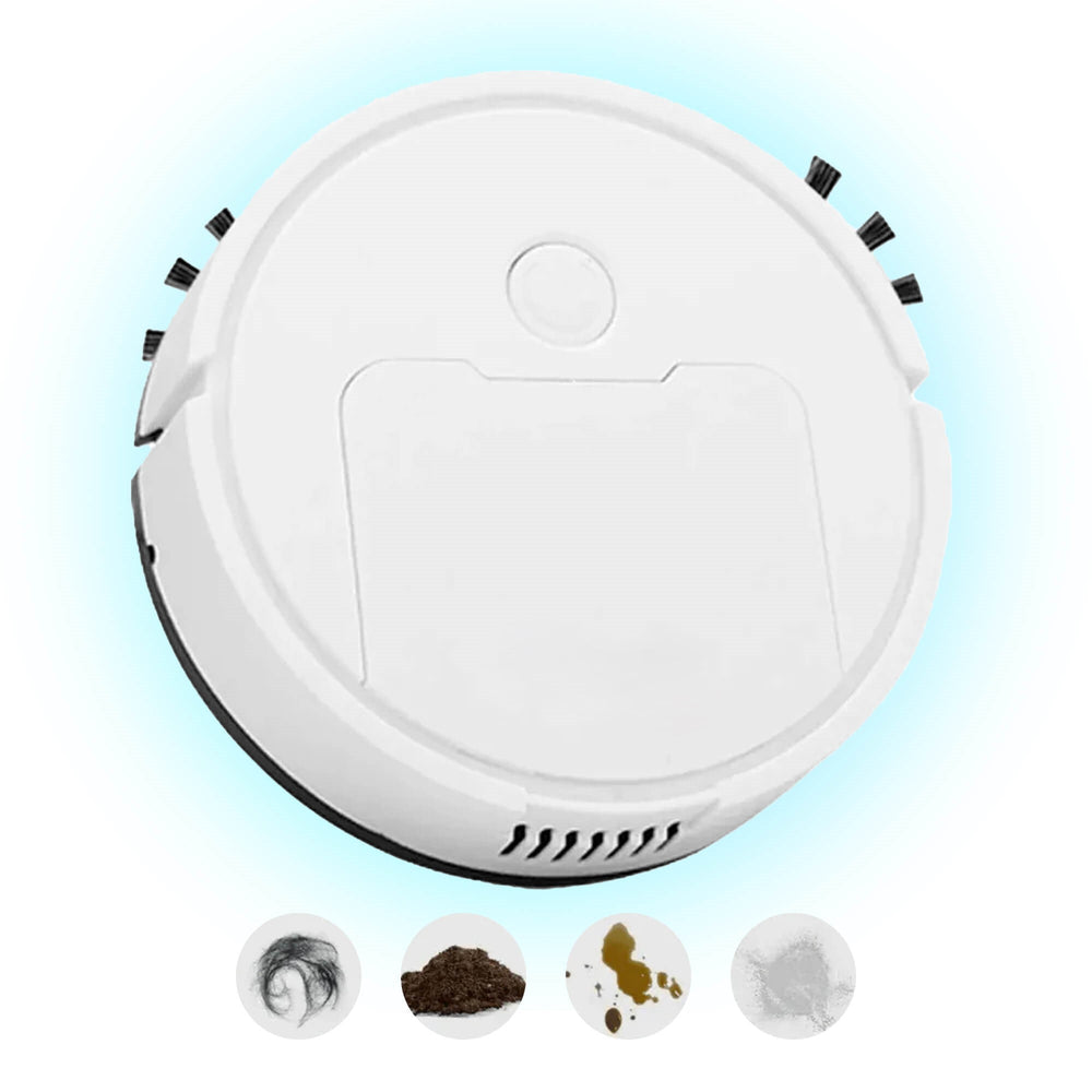 Robot Vacuum and Mop Cleaner | 3-in-1 Sweep, Vacuum, Mop | Sensor Navigation, Multi-Surface Cleaning, USB Rechargeable 2