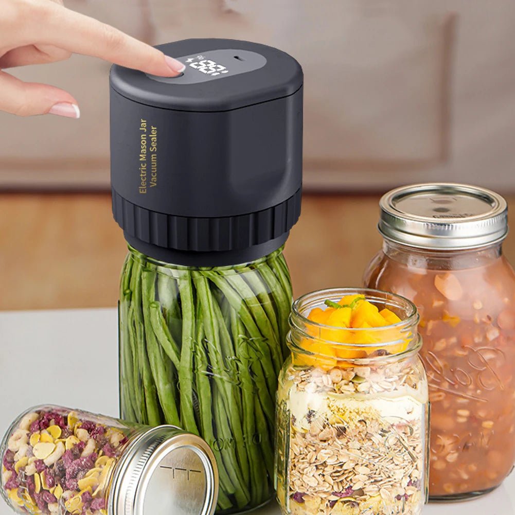 Vacuum Sealer Machine | Cordless Electric Mason Jar Food Sealer
