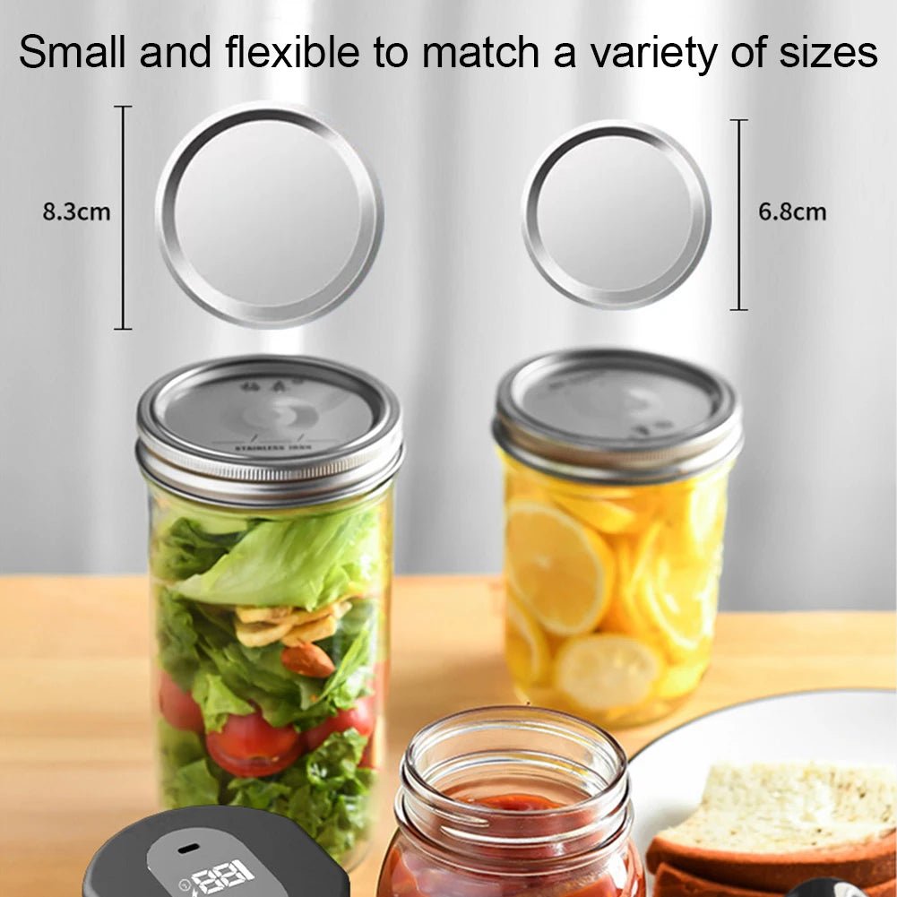 Vacuum Sealer Machine | Cordless Electric Mason Jar Food Sealer
