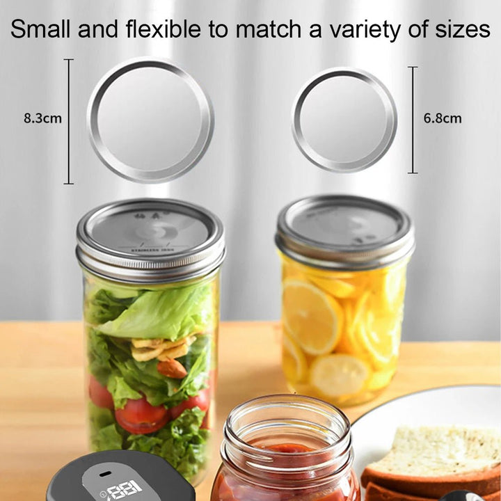 Vacuum Sealer Machine | Cordless Electric Mason Jar Food Sealer