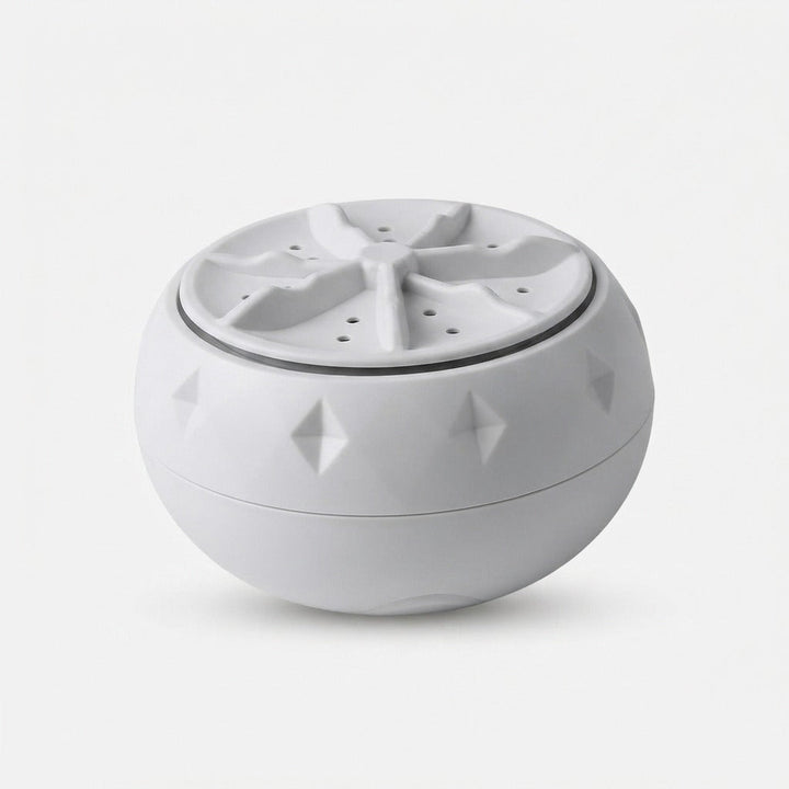 Vegetable Washer with Vortex Water Technology | USB-Powered 5V/2A | Waterproof Compact 10 x 7 cm, Fits Any Kitchen Drawer