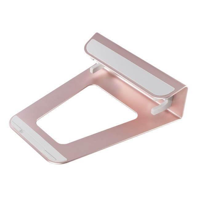 Vertical Laptop Stand for MacBook | 2-in-1 Convertible Dock & Ergonomic Riser | Space-Saving Desk Accessory for Laptops