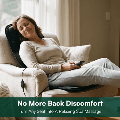 VitaComfort | Vehicle Seat Massager with Soothing Heat & Multiple Modes | Ultimate Relaxation for Home and Office 1