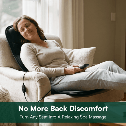 VitaComfort | Vehicle Seat Massager with Soothing Heat & Multiple Modes | Ultimate Relaxation for Home and Office 1