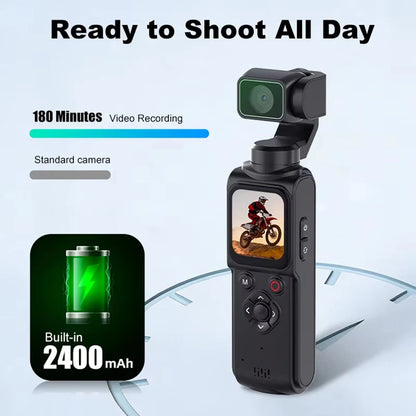 VlogPro | 4K Pocket Action Camera with 330° Auto Rotation | Compact Design for On-the-Go Filmmaking 5