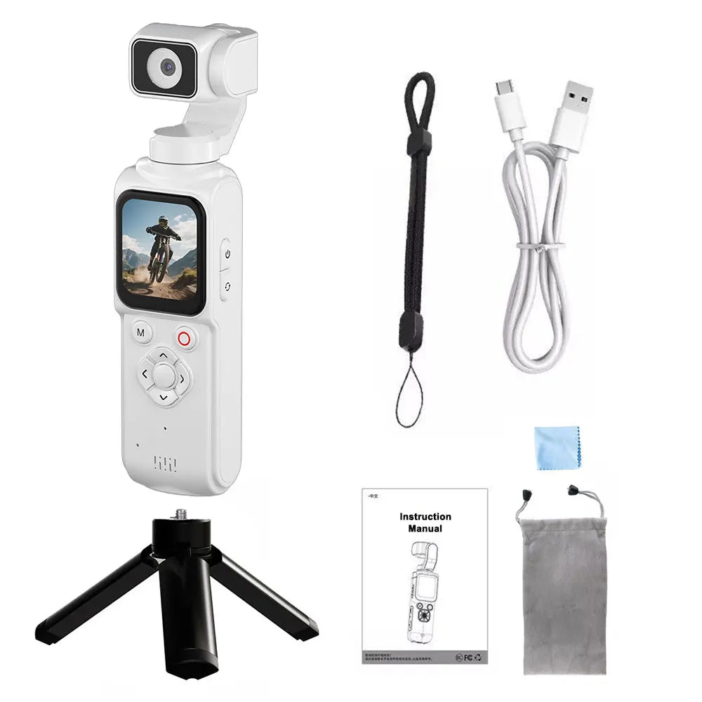 VlogPro | 4K Pocket Action Camera with 330° Auto Rotation | Compact Design for On-the-Go Filmmaking 6
