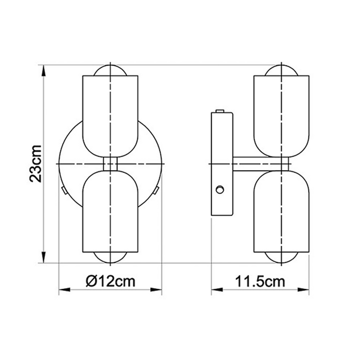 Macaron Wall Lamp Iron | Nordic Dome Design with Space-Saving Wall Mount | Soft Ambient Glow for Bedroom &amp; Corridor 12