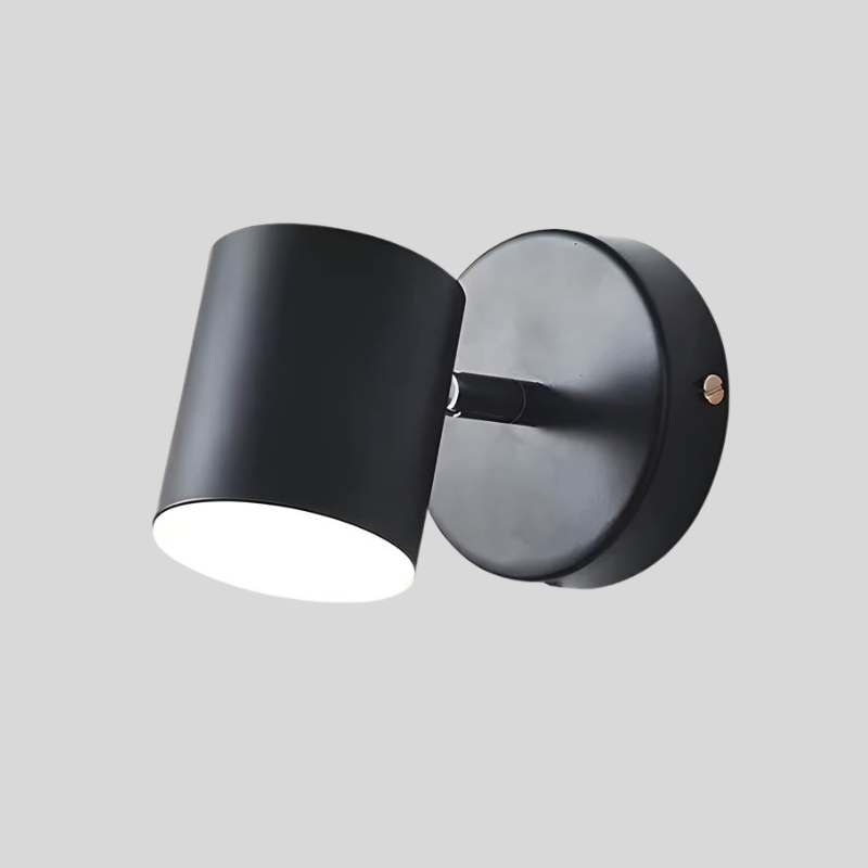 Wall Lamp Set of 2 | Gold or Black Shade, Warm or Cold White LED | Scandinavian Design, 8W Wall-Mounted Accent Light