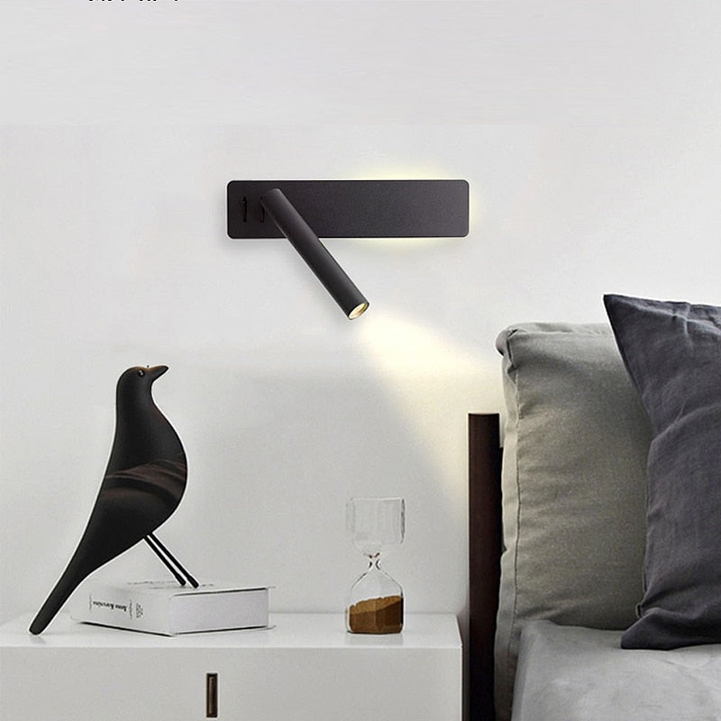 Wall LED Adjustable Reading Light | Modern Bedside Lamp 2