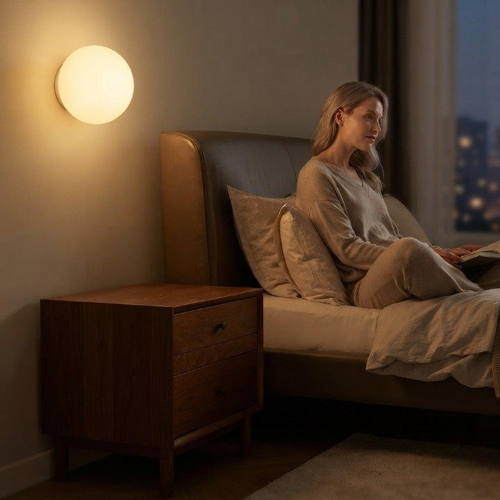 Wall Lamp Glass Sphere Modern – Minimalist Wall Light 1