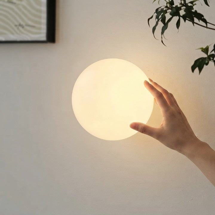 Wall Lamp Glass Sphere Modern – Minimalist Wall Light 3