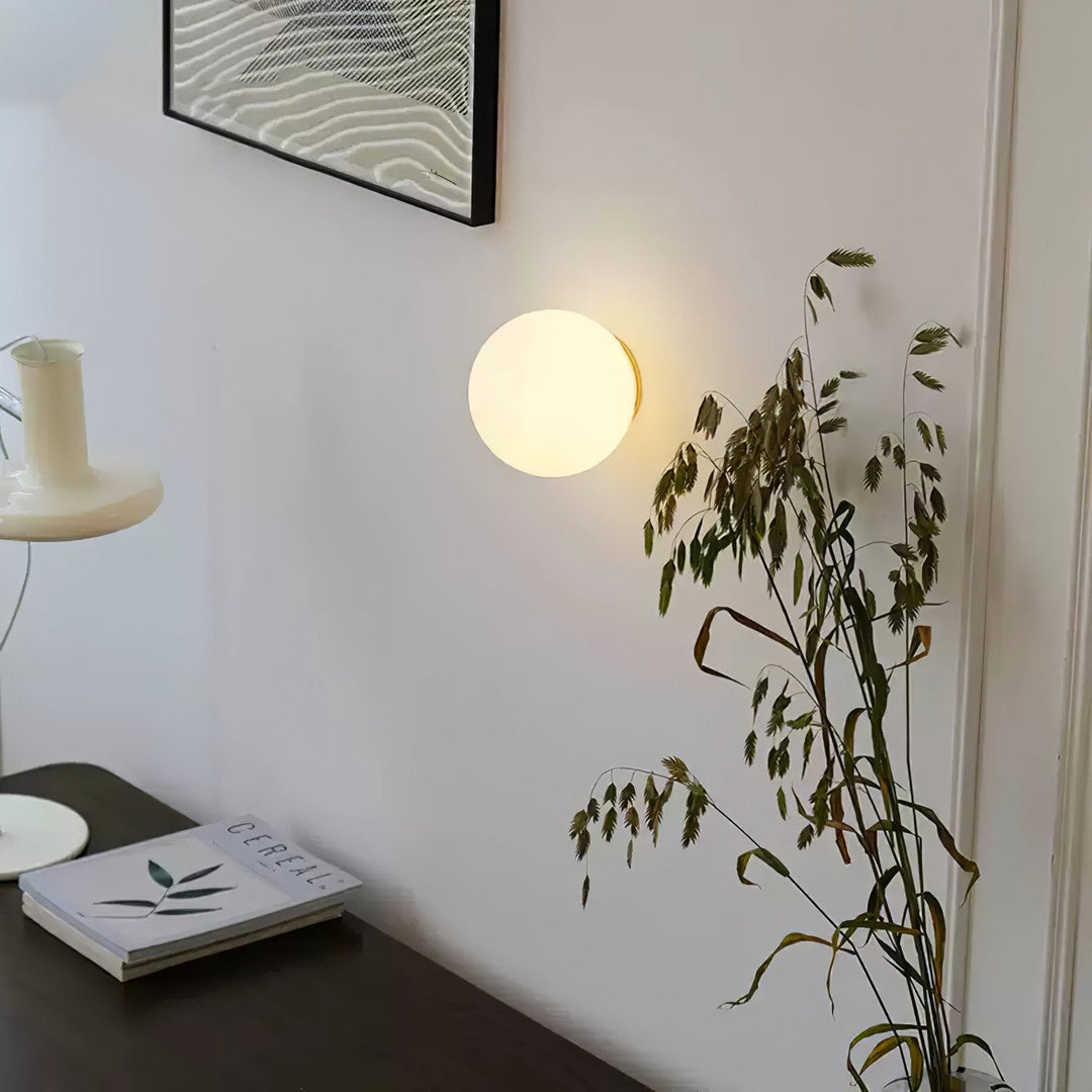 Wall Lamp Glass Sphere Modern – Minimalist Wall Light 5