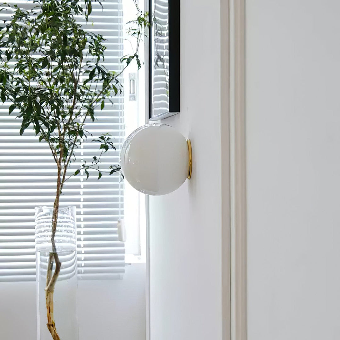 Wall Lamp Glass Sphere Modern – Minimalist Wall Light 6