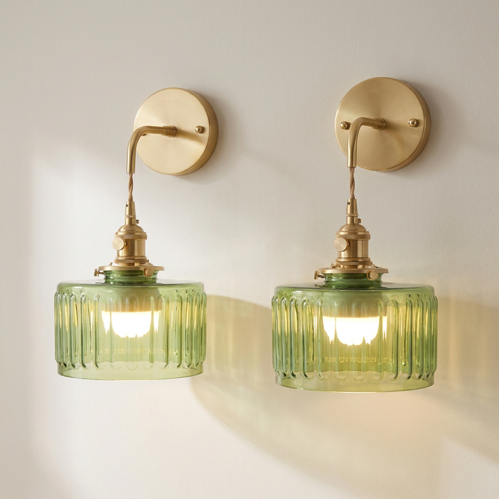Wall Sconce Rechargeable LED Metal Glass Warm White 0
