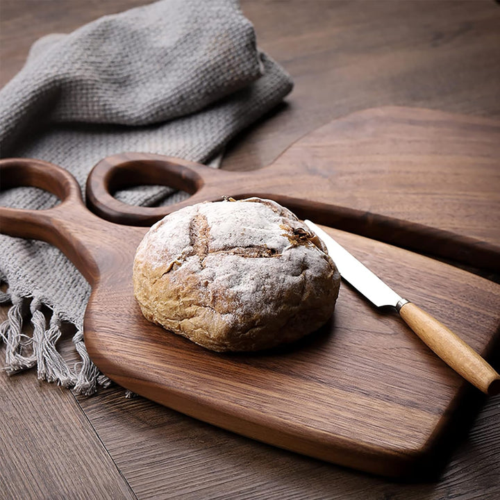 Walnut Cutting Board | Set Of Two With Loop Handles