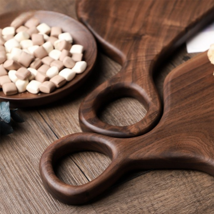 Walnut Cutting Board | Set Of Two With Loop Handles