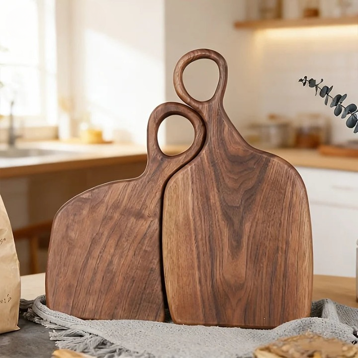 Walnut Cutting Board | Set Of Two With Loop Handles