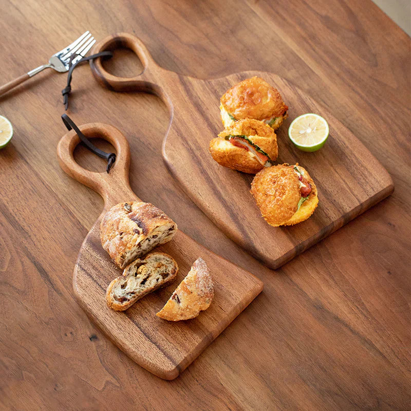 Walnut Chopping Board | Double-Sided Serving Paddle