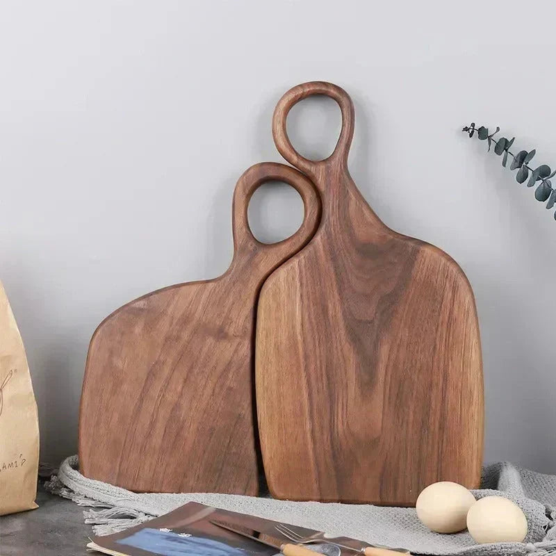 Walnut Chopping Board | Double-Sided Serving Paddle