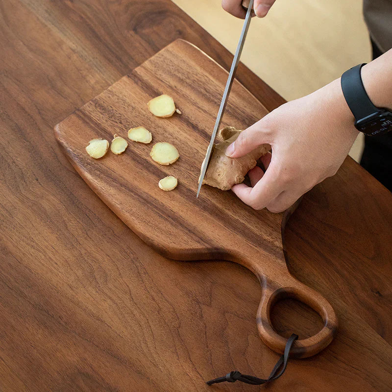 Walnut Chopping Board | Double-Sided Serving Paddle