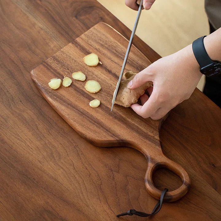 Walnut Chopping Board | Double-Sided Serving Paddle