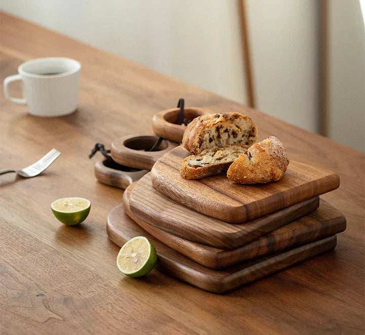 Walnut Chopping Board | Double-Sided Serving Paddle