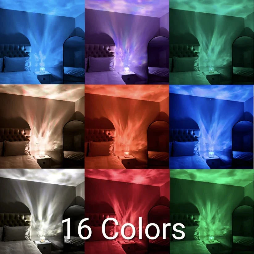Water Ripple Projector Lamp with Remote Control 5