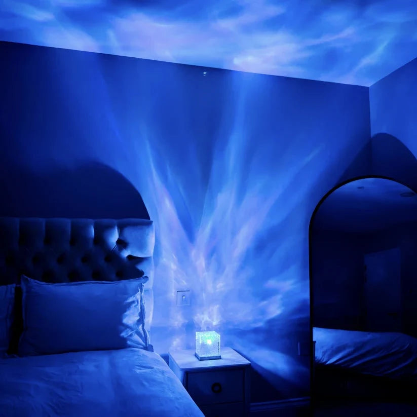 Water Ripple Projector Lamp with Remote Control 7