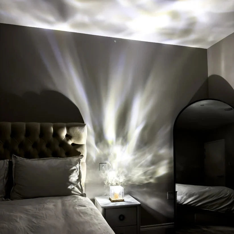 Water Ripple Projector Lamp with Remote Control 8