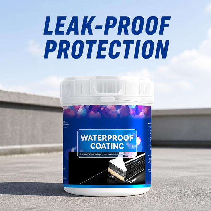 Waterproof Coating for Walls, Roofs and Facades | 600 g Covers Up to 59 Sq Ft | UV-Resistant Weatherproof Seal