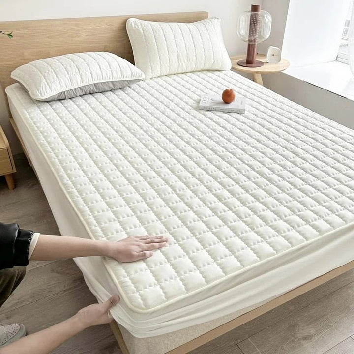 Waterproof Mattress Protector | Quilted Soft Comfort Bed Cover