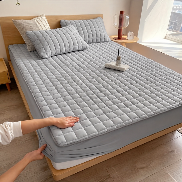 Waterproof Mattress Protector | Quilted Soft Comfort Bed Cover