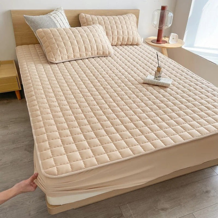 Waterproof Mattress Protector | Quilted Soft Comfort Bed Cover
